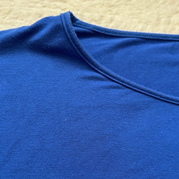 Blue Striped Women's Top - Picture 4 of 9